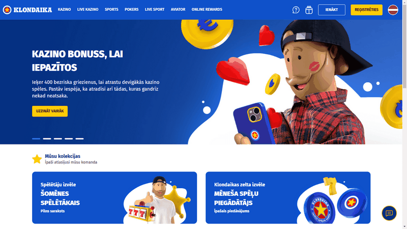 Klondaika Gambling Enterprise Latvia apskats: funkcijas, spēles un spēlētāju pieredze